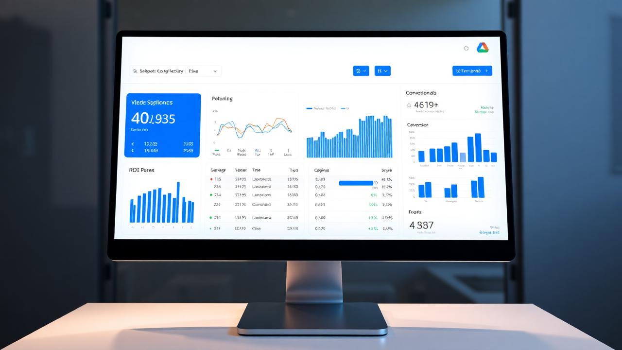 Dashboard Google Ads - Performance et métriques