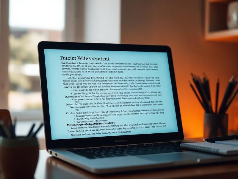 Création de contenu SEO