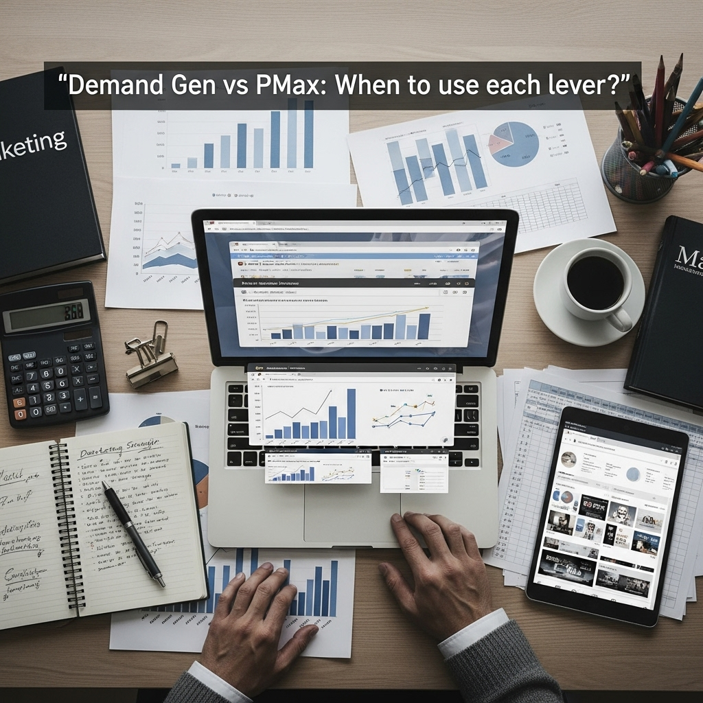 Demand Gen vs PMax : quand utiliser chaque levier ?