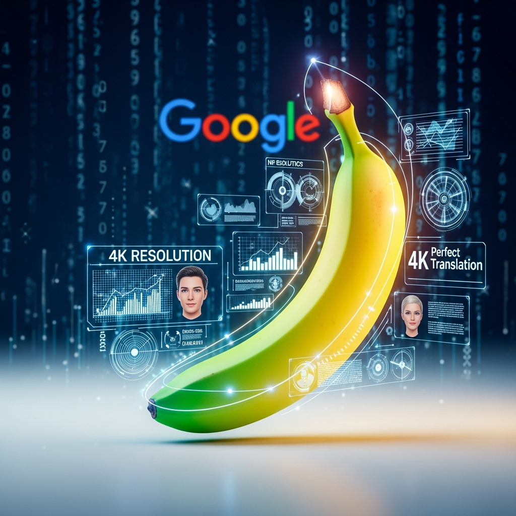 Nano Banana Pro : La Révolution Visuelle 4K de Google